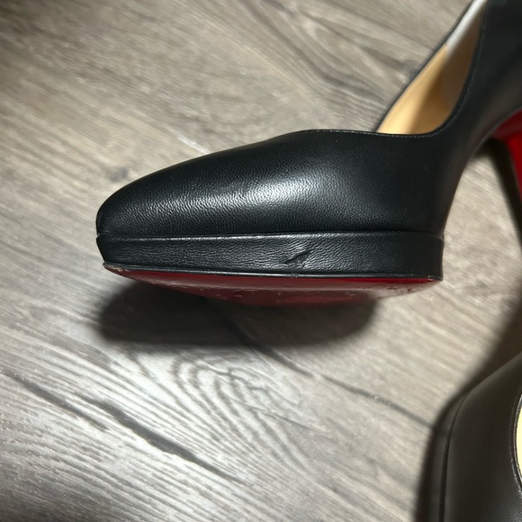 Christian Louboutin Plato 100 Napa shiny black leather platform - Picture 14 of 14